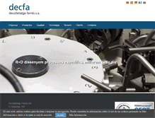 Tablet Screenshot of decfa.net